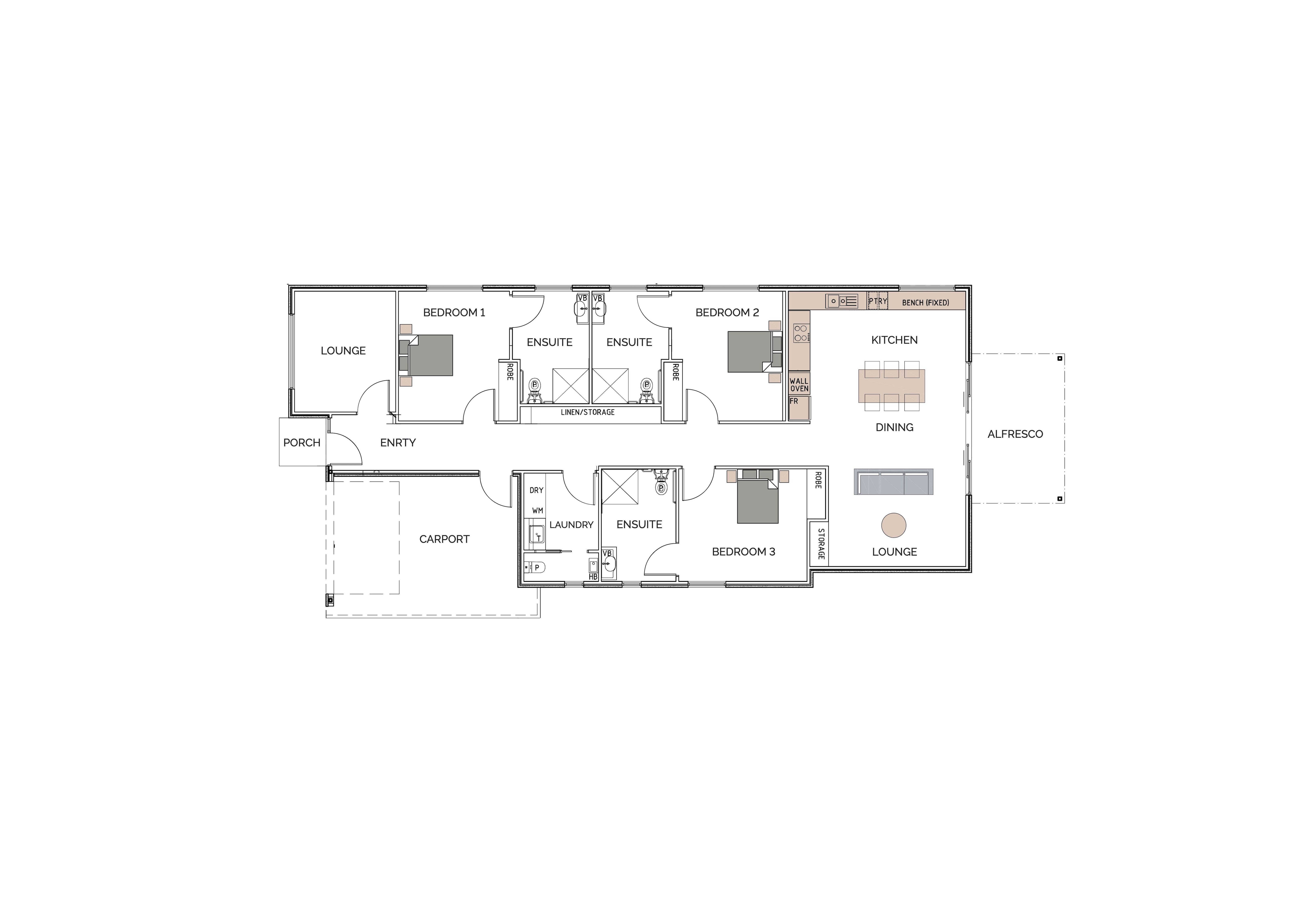 New Build SDA In Angle Vale - AVAILABLE NOW — Floorplan 1