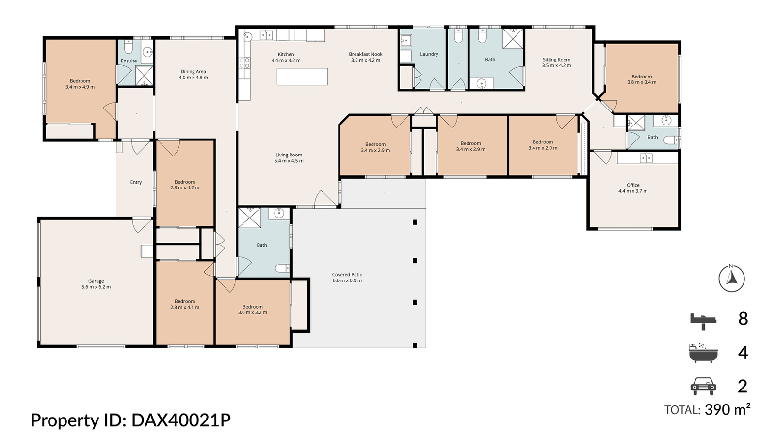 Enjoy Modern Living in Corinda, Brisbane — Floorplan 1
