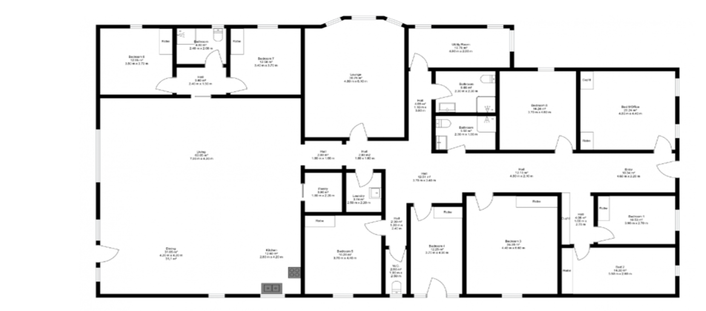 One vacancy in a spacious, Fully Accessible home in Hawthorn — Floorplan 1