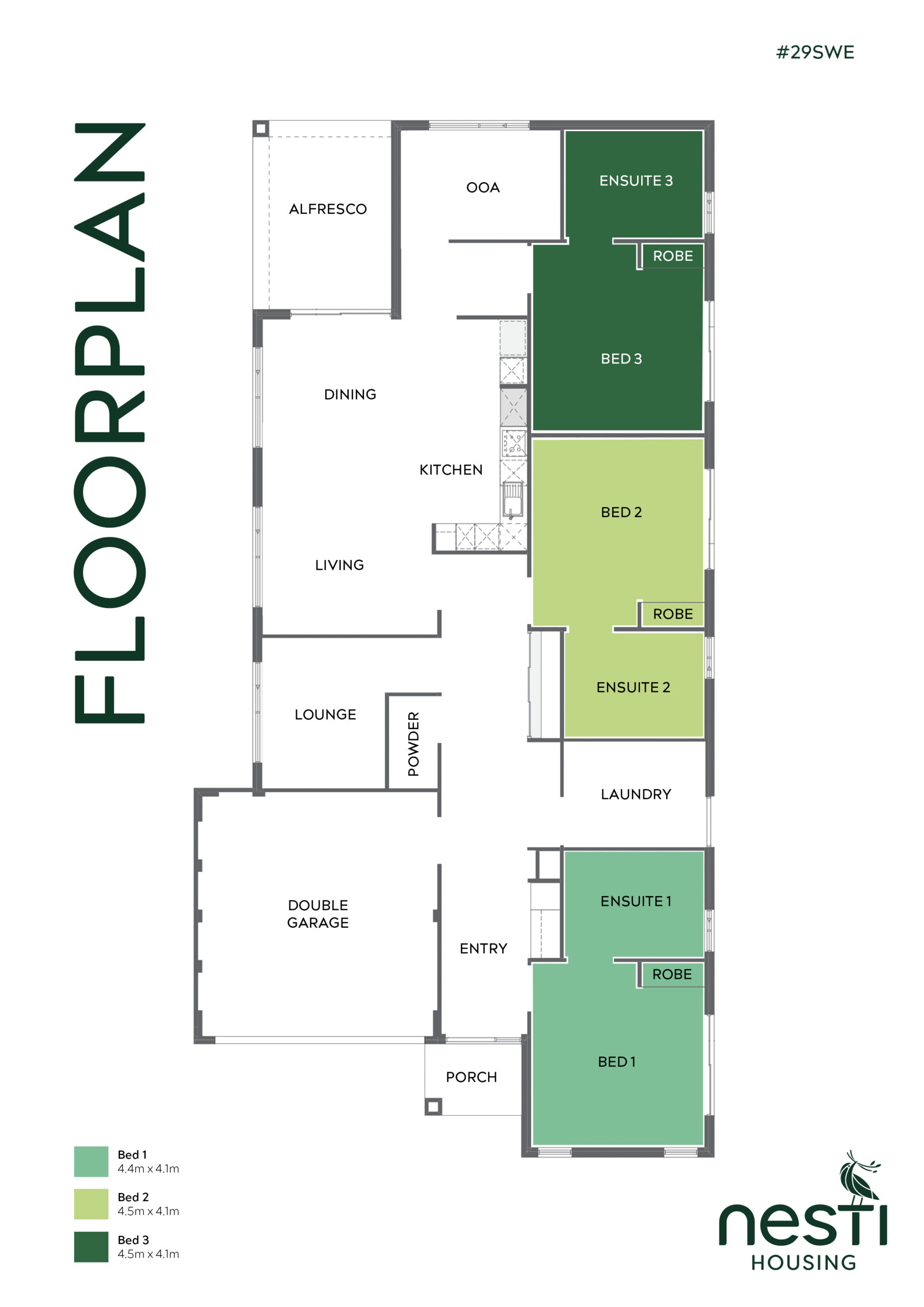 Coastal Accessible Living in Bunbury (B) — Floorplan 1
