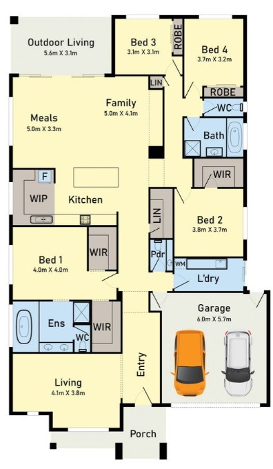 This property offers luxury and practicality, and is certain to impress. — Floorplan 1