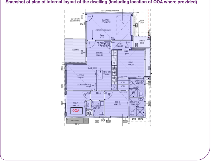BrandNew Robust SDA in Harkness 2 beds + SIL space Comfort & care combine — Floorplan 1