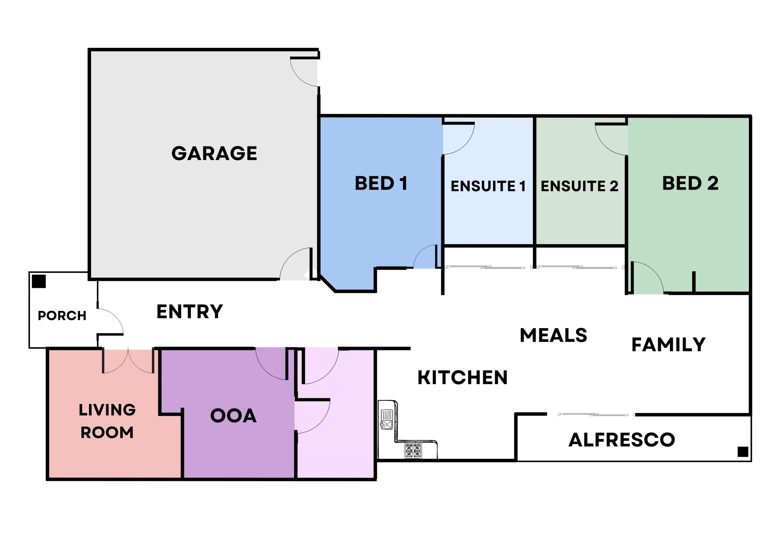 WYLIE HPS - Charlemont, Victoria — Floorplan 1