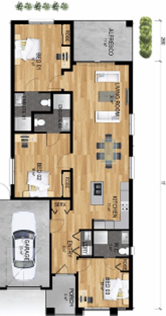 Improved Livability in Wyndham Vale — Floorplan 1