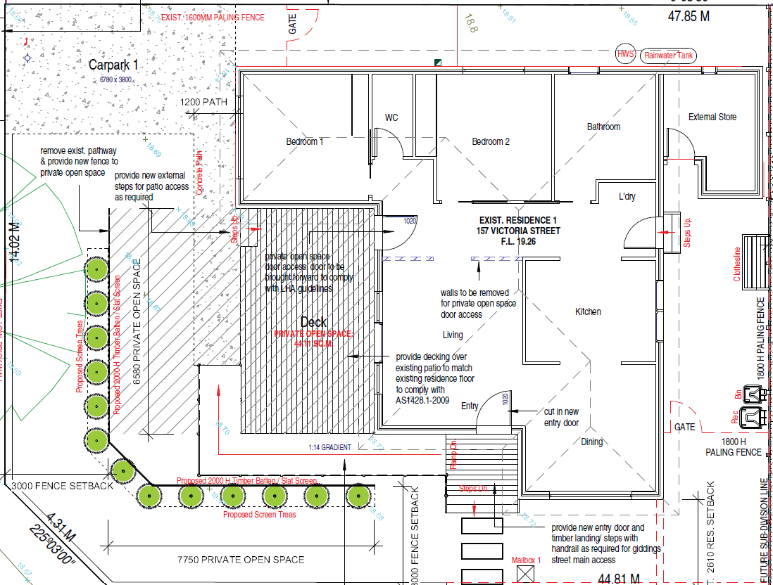 Improved Livability, 2 Bedroom SDA House, 1 Participant — Floorplan 1
