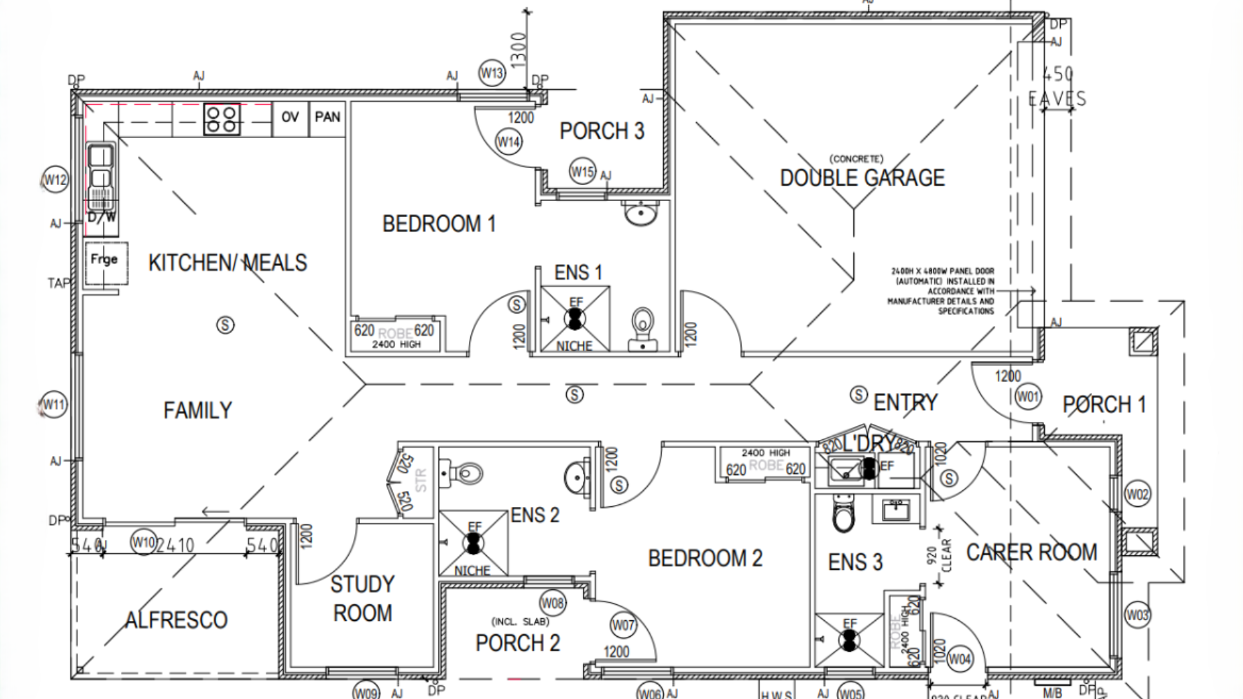 SDA Robust 2 Bedroom House plus OOA Armstrong Creek, Vic 258 — Floorplan 1