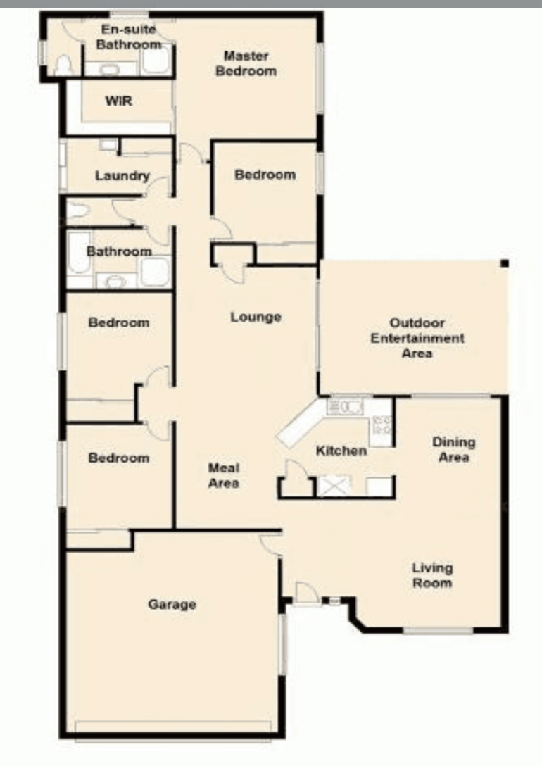 Lovely Dakabin house - Female only — Floorplan 1