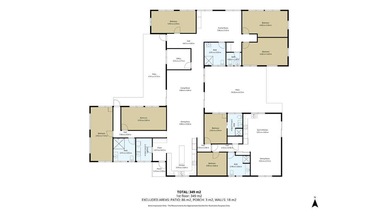 Enjoy Modern Living in Mareeba, Far North Queensland — Floorplan 1