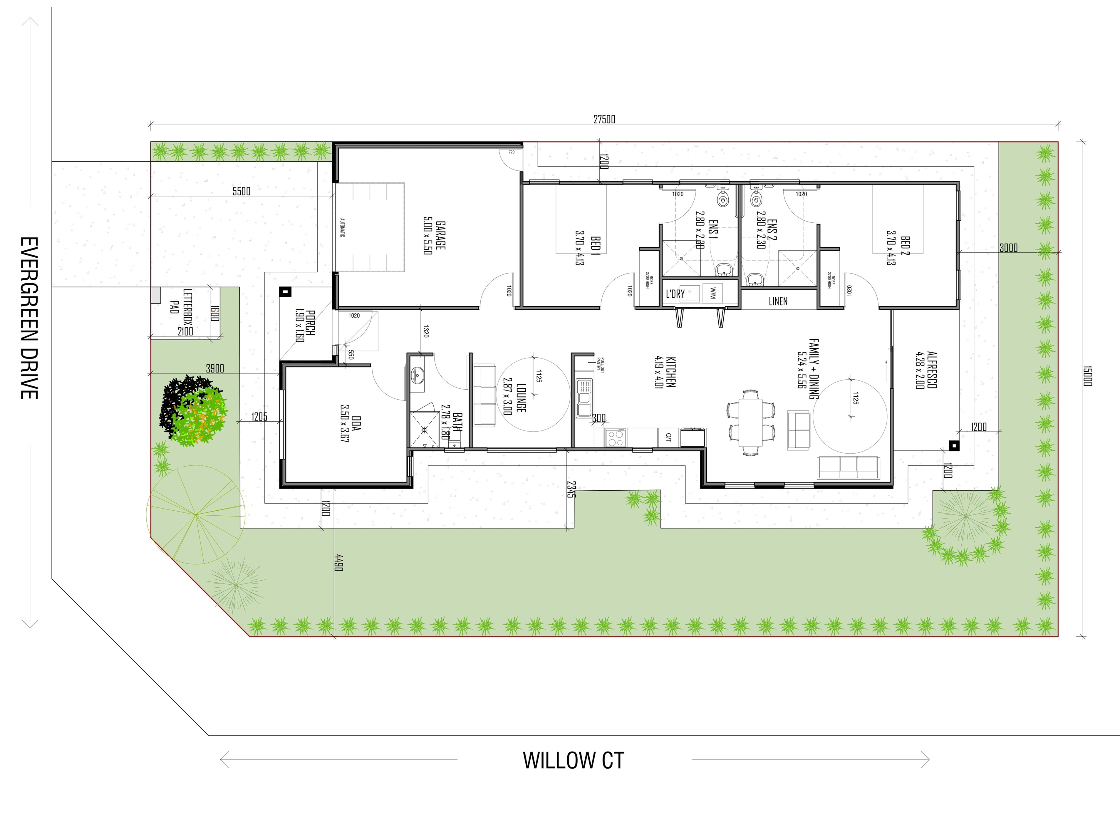 Brand new spacious High Physical Support home in Davoren Park — Floorplan 1