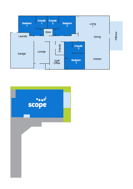 Modern SDA in Wangaratta - A Place to Call Home — Floorplan 1