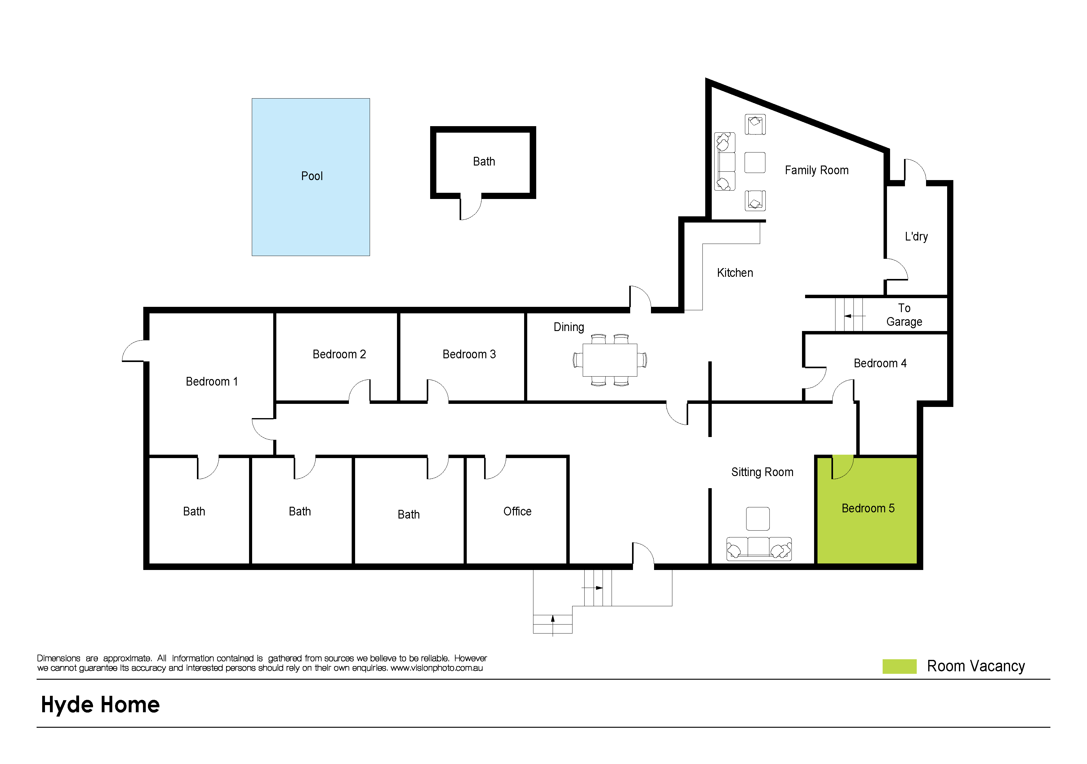 Killarney Heights Home Northern Beaches — Floorplan 1