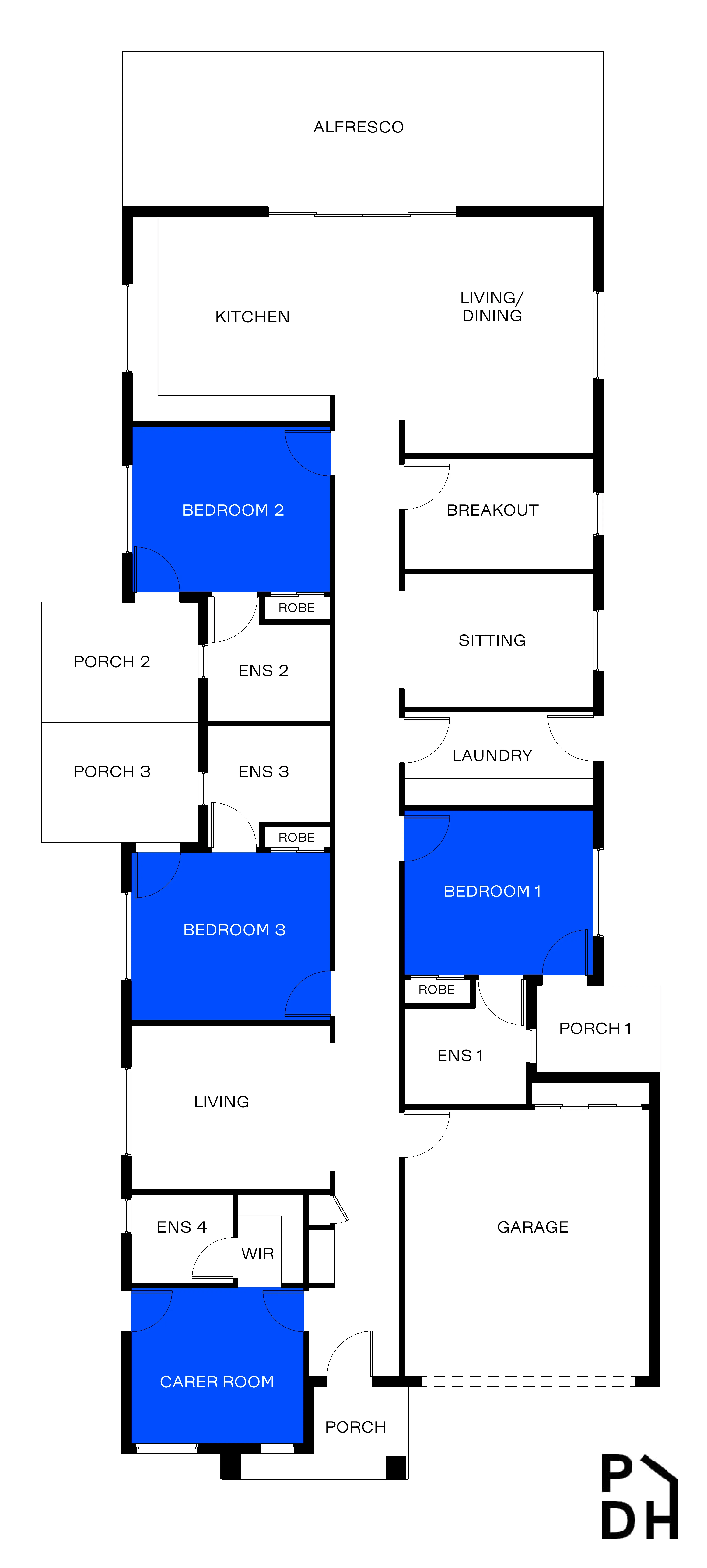 55 Everglade Crescent, Roxburgh Park — Floorplan 1