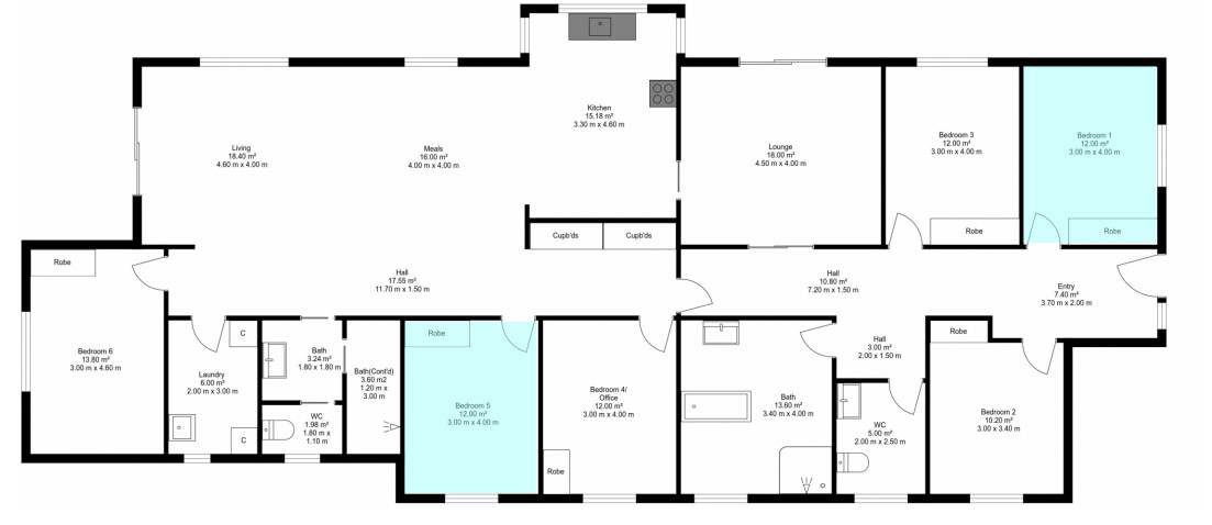 Perfectly placed in leafy Greensborough — Floorplan 1