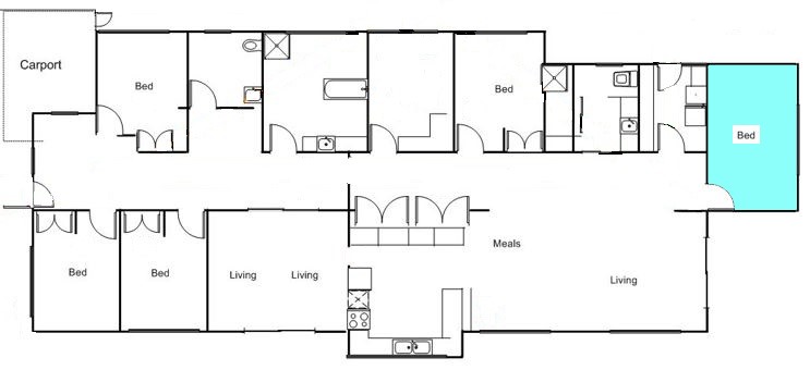 Perfectly placed in leafy Greensborough — Floorplan 1