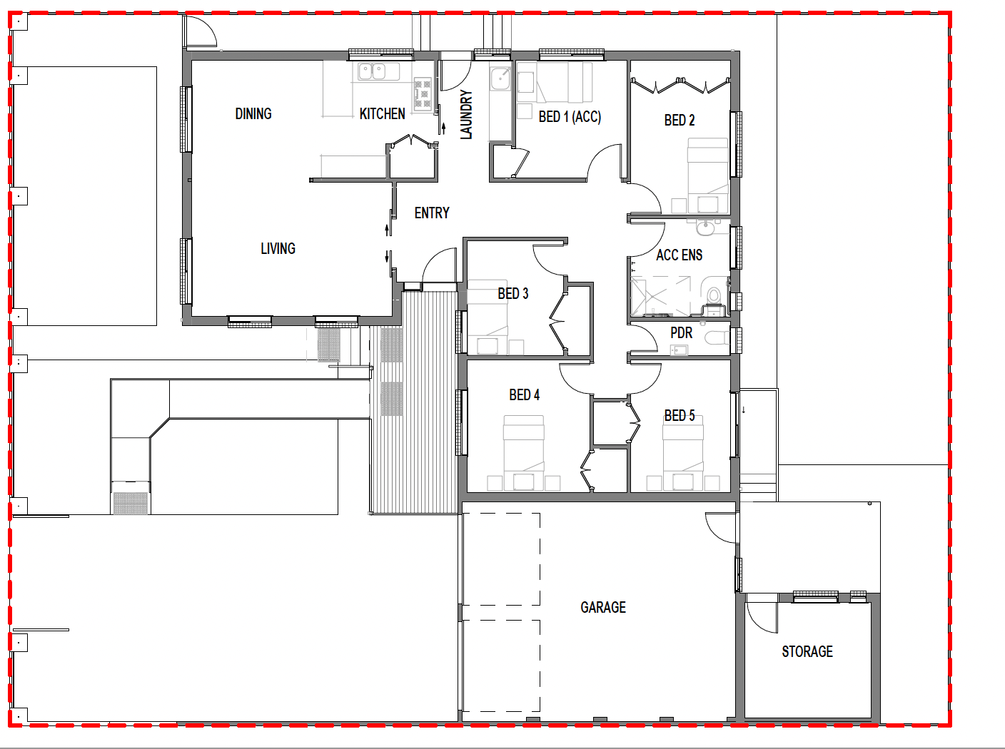 Friendly and fun home in West Footscray — Floorplan 1