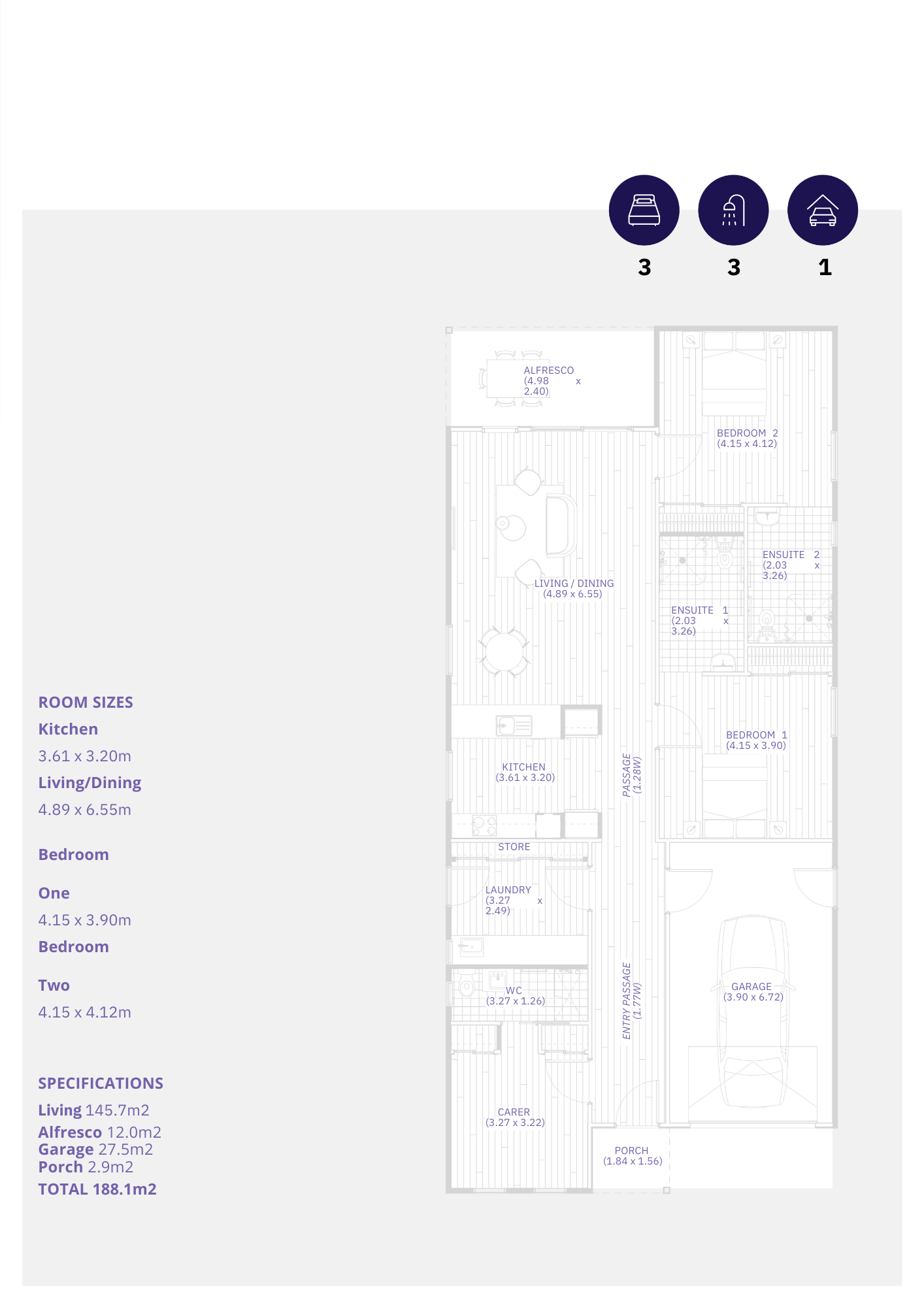 Old Beach, New Life: SDA in Old Beach — Floorplan 1