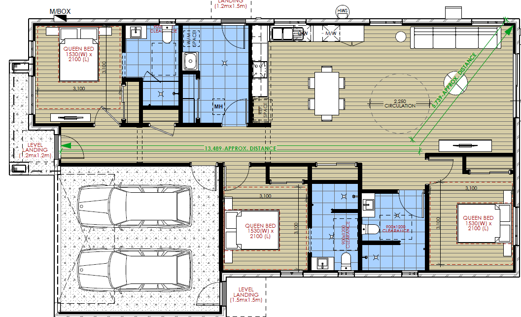 Robust Home with additional reinforcing — Floorplan 1