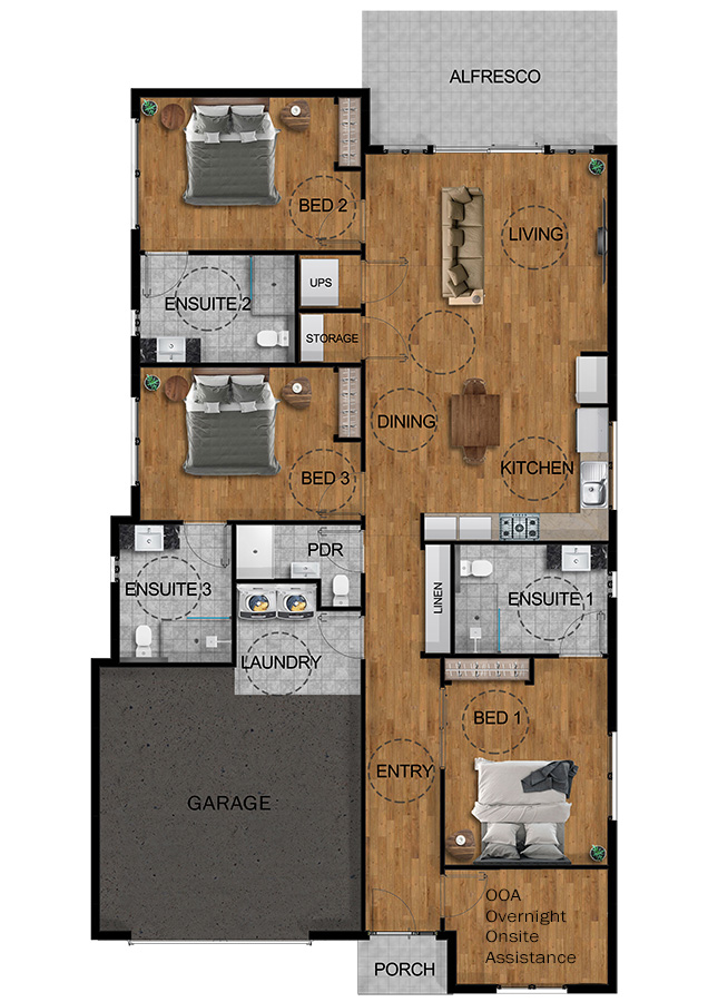 Capalaba — Floorplan 1
