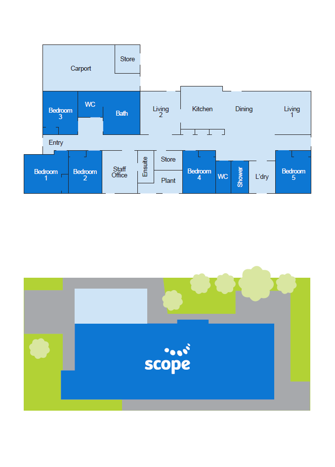 Supported Independent Living in Kew — Floorplan 1