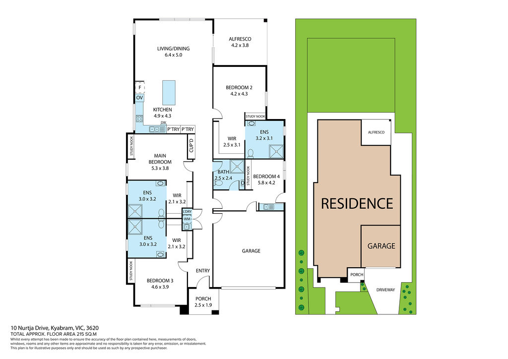 Kyabram Supported Accommodation Home — Floorplan 1