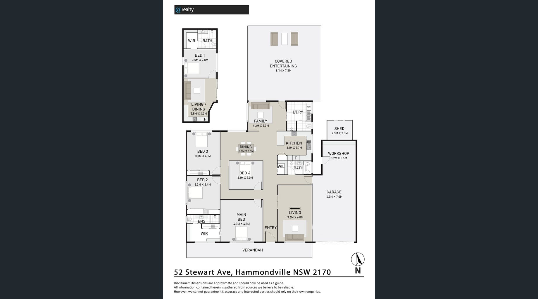 A Quiet Place in Hammondville to Build Independence and Engage in Community — Floorplan 1