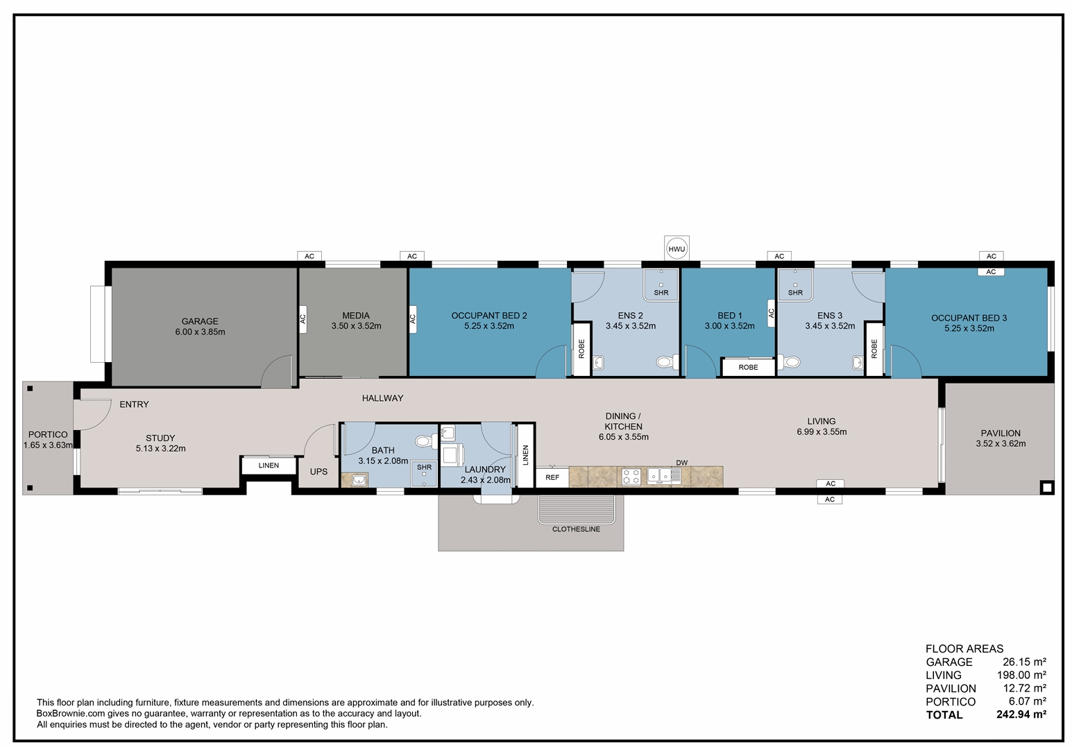 Bohle Plains, Townsville QLD - HPS House — Floorplan 1