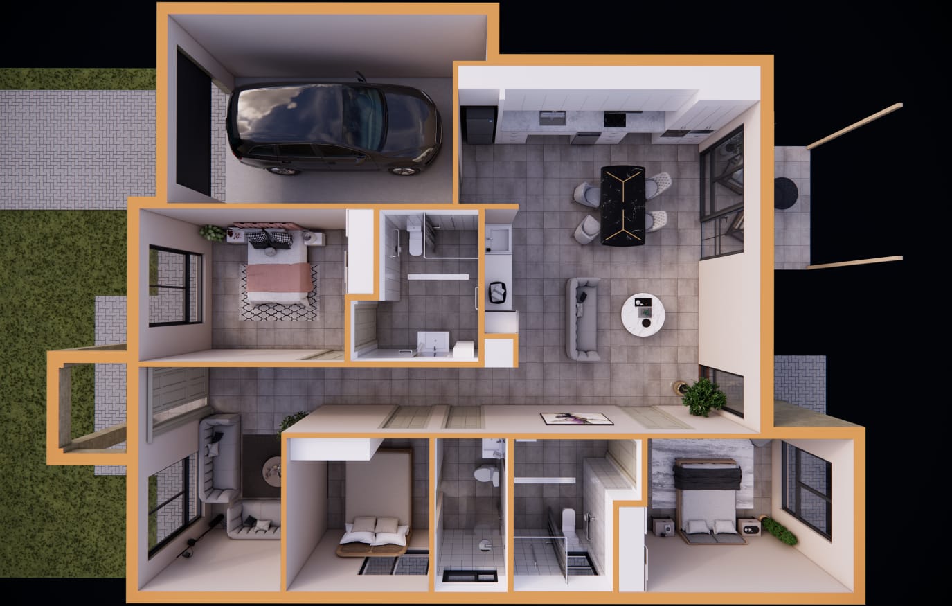 Exceptional SDA NDIS Rental – Designed for Dignity, Built for Support — Floorplan 1