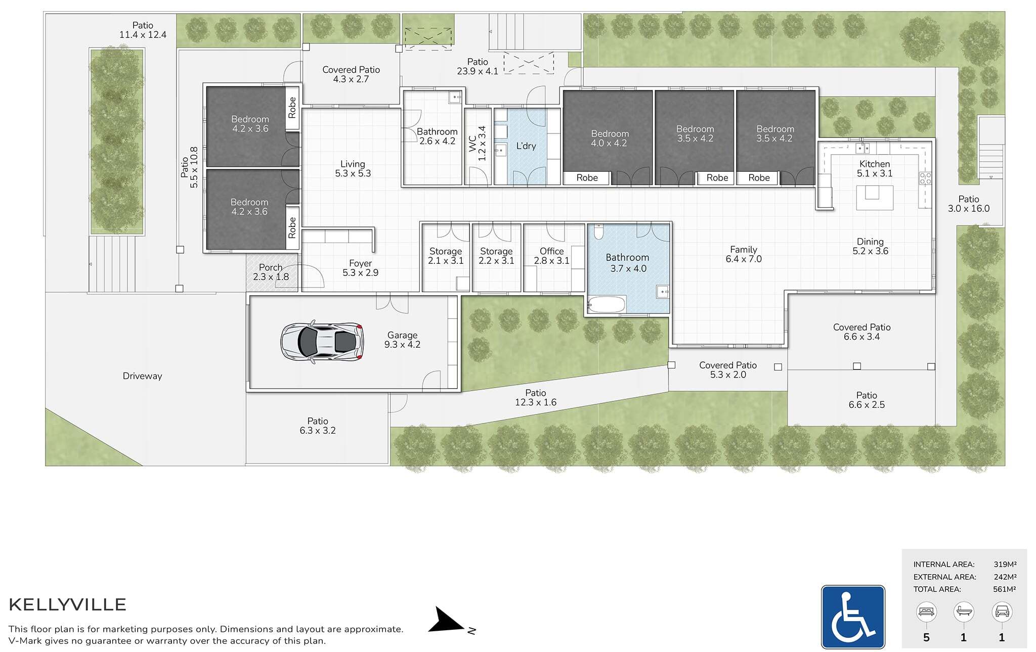 Kellyville, NSW 2155 — Floorplan 1