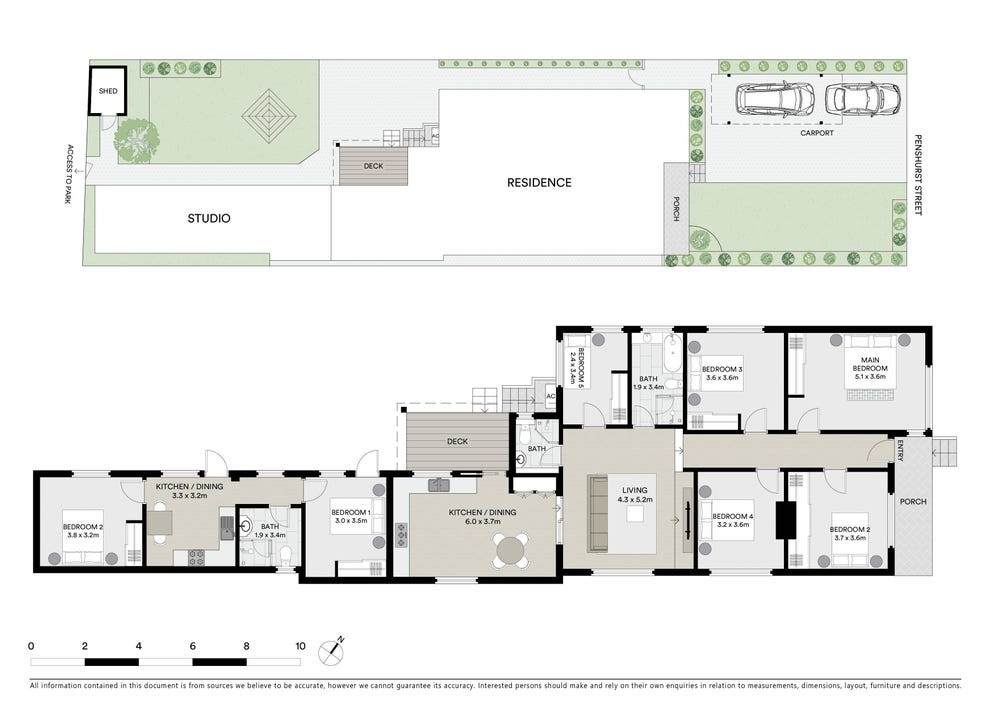 Modern SIL Home in Penshurst — Floorplan 1