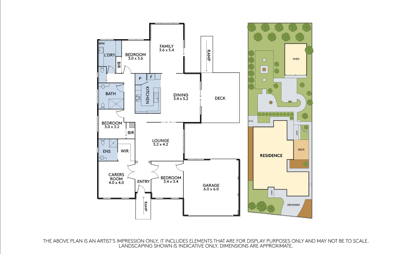 Lovely, newly refurbished, modern home in vibrant Kialla community! — Floorplan 1