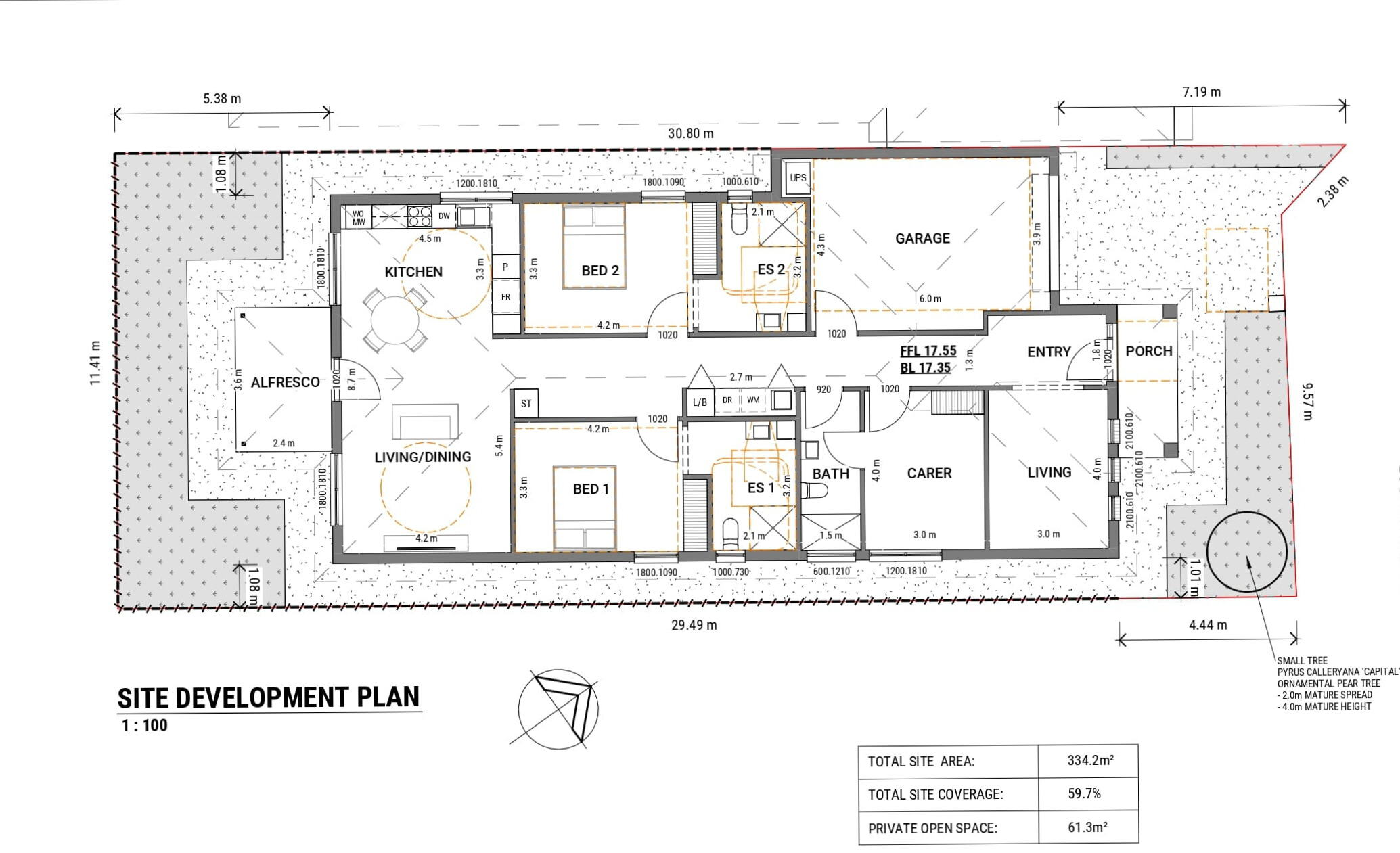 Stunning HPS Home in Salisbury North — Floorplan 1