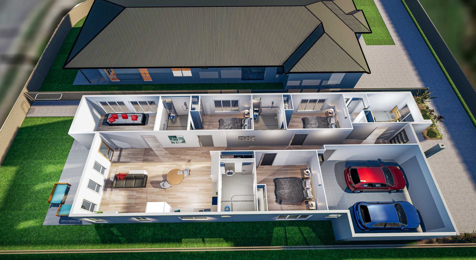 Modern Spacious HPS Home! — Floorplan 1