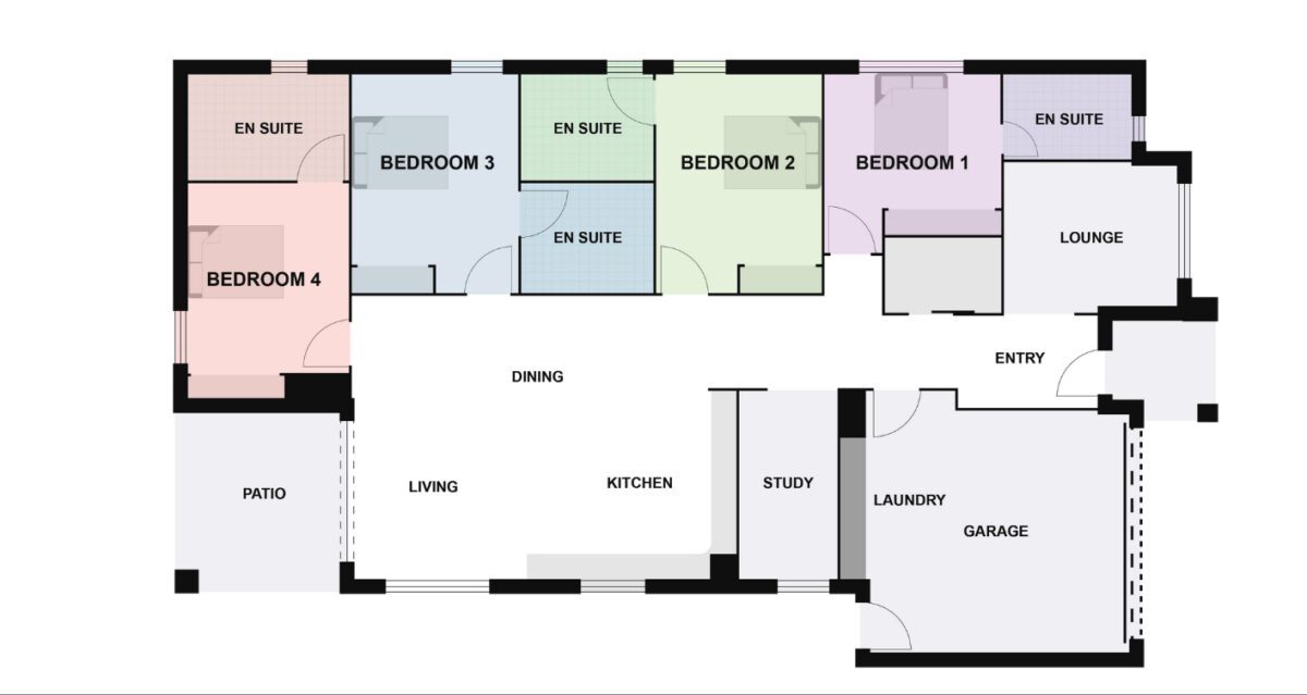Modern 3-Bedroom home with 2 Vacancies available NOW! — Home image 7