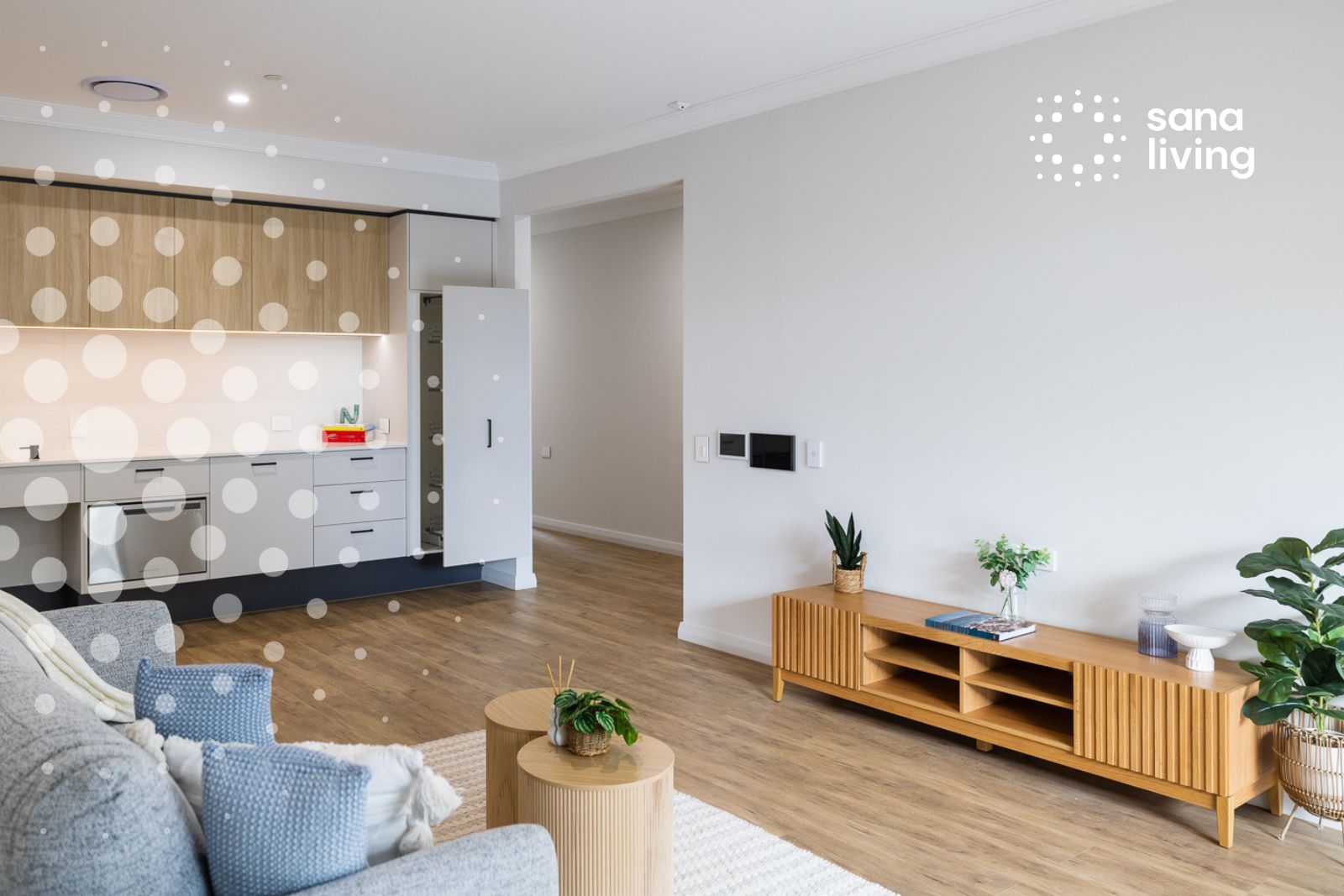 Beach-side Luxury 3-Bedroom Home for Sharing with OOA - and Separate Individual Villa. Disability Accommodation — Floorplan 1
