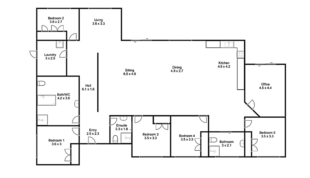 Convenient living in Dandenong — Floorplan 1