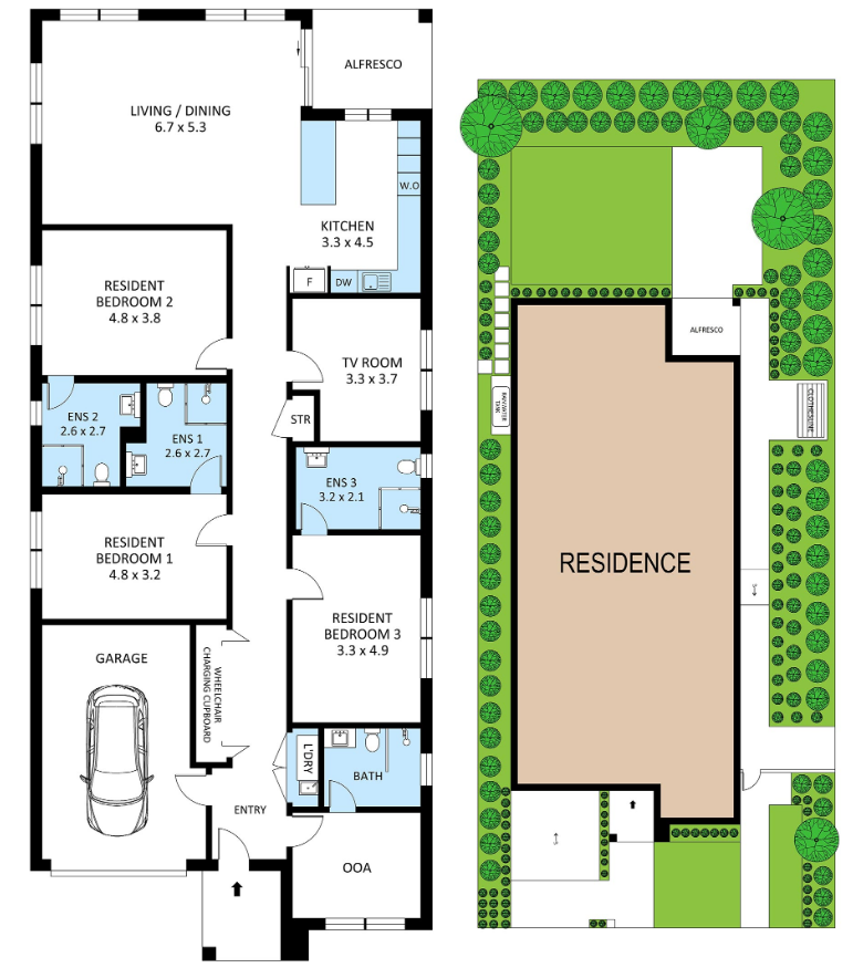 SIL Support Winter valley — Floorplan 1
