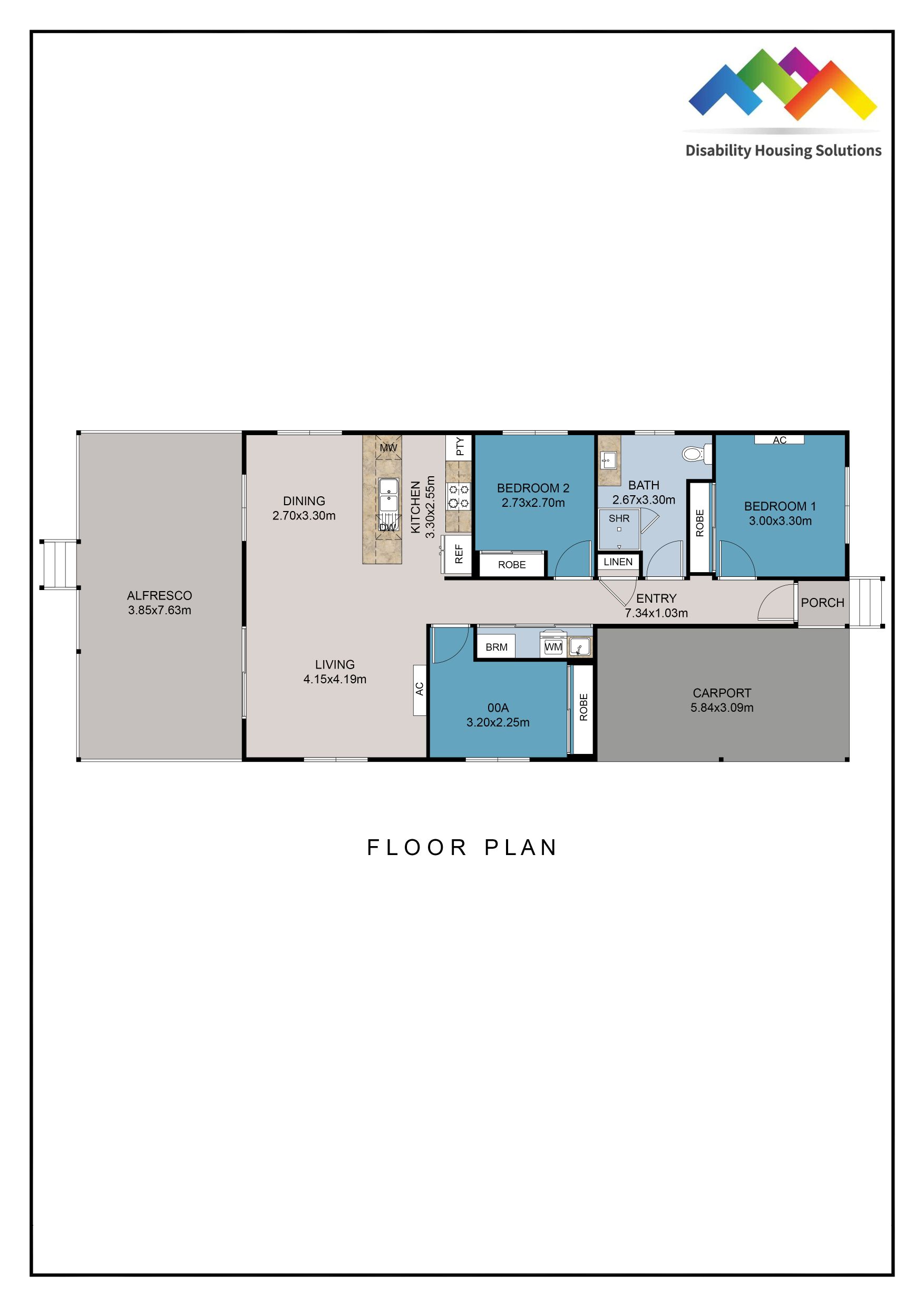 RUSSELL ISLAND, REDLAND CITY QLD – IMPROVED LIVEABILITY HOUSE — Floorplan 1