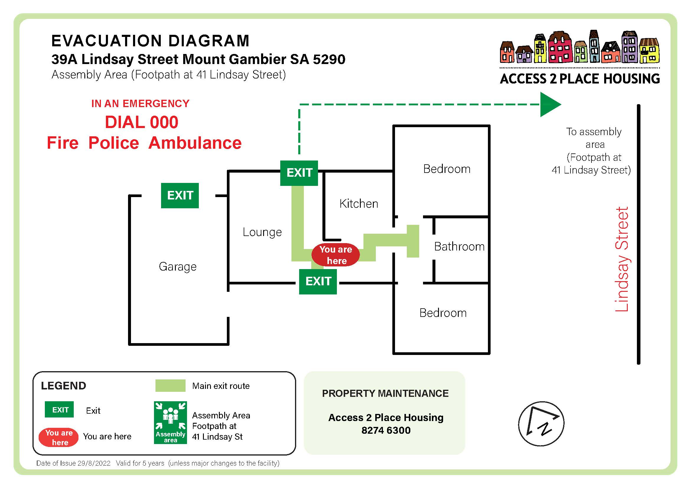 MOUNT GAMBIER - 1 bedroom available - Share Home (SDA - Improved Livability) — Floorplan 1