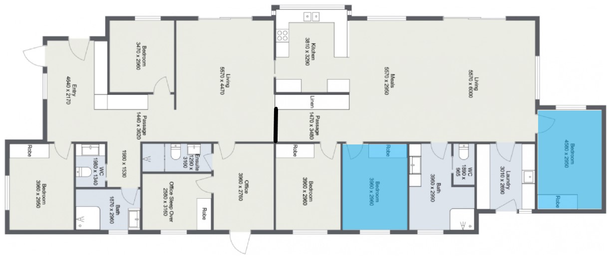 Serene living in sunny Stawell — Floorplan 1