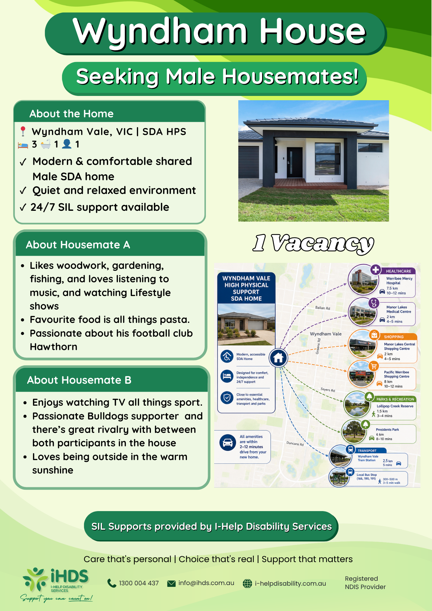 📍 Wyndham Vale, VIC 🛌 3 🛀 2 🚘 2 High Physical SDA property 3 Vacancies — Home image 4