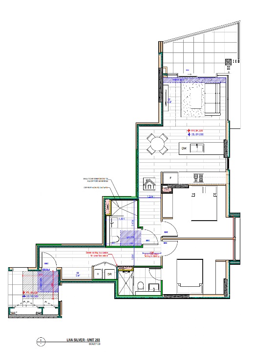 Stylish apartment in leafy Lane Cove village - Individual tailored support — Floorplan 2