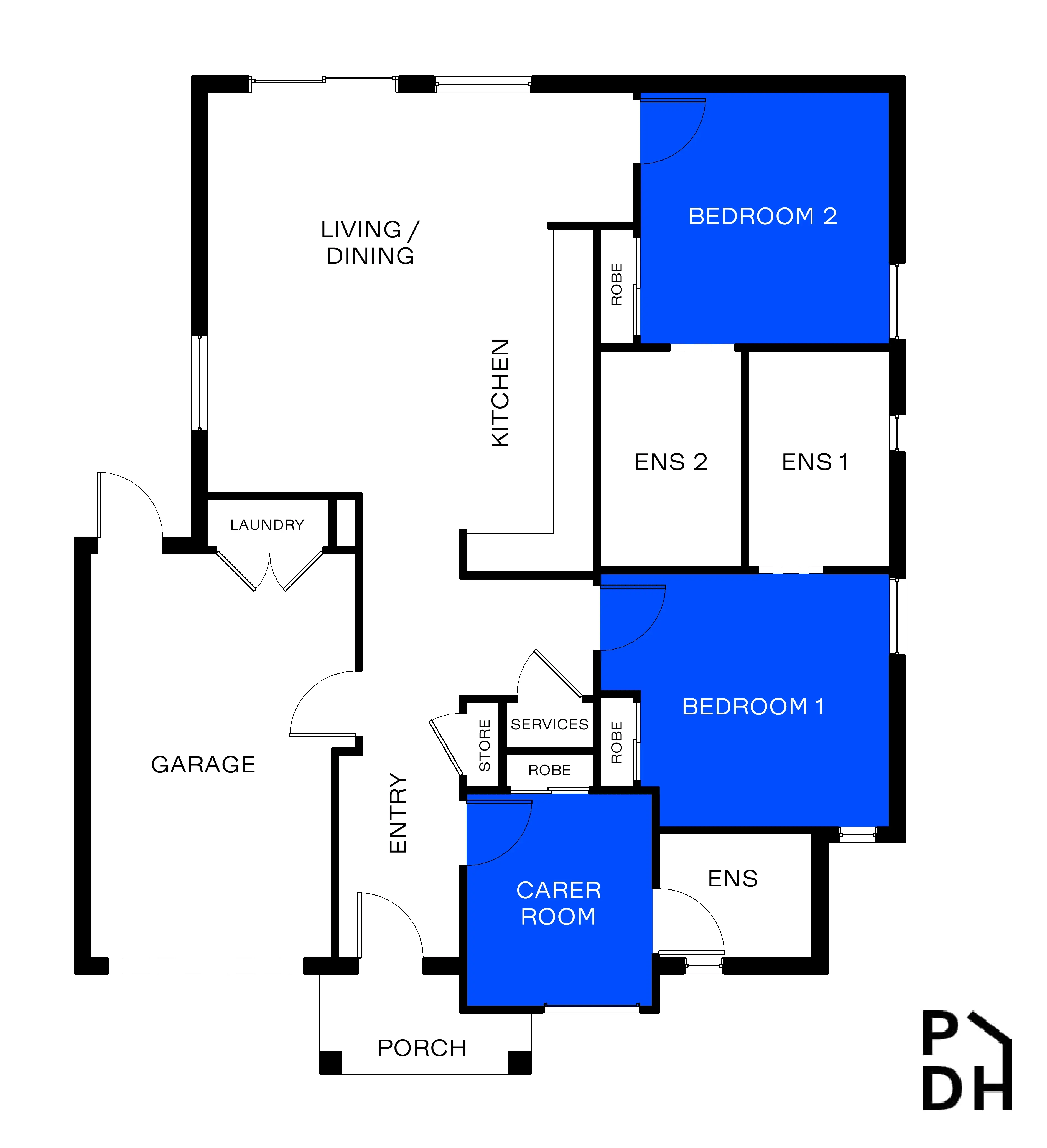 Bendigo — Floorplan 1