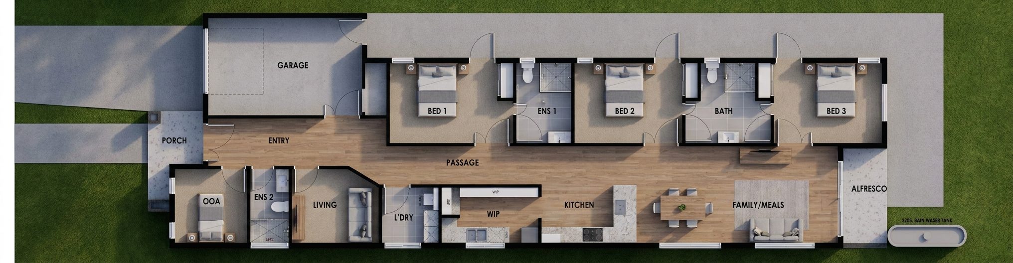 SIL Home in Frankston North, VIC, 3199 — Floorplan 1
