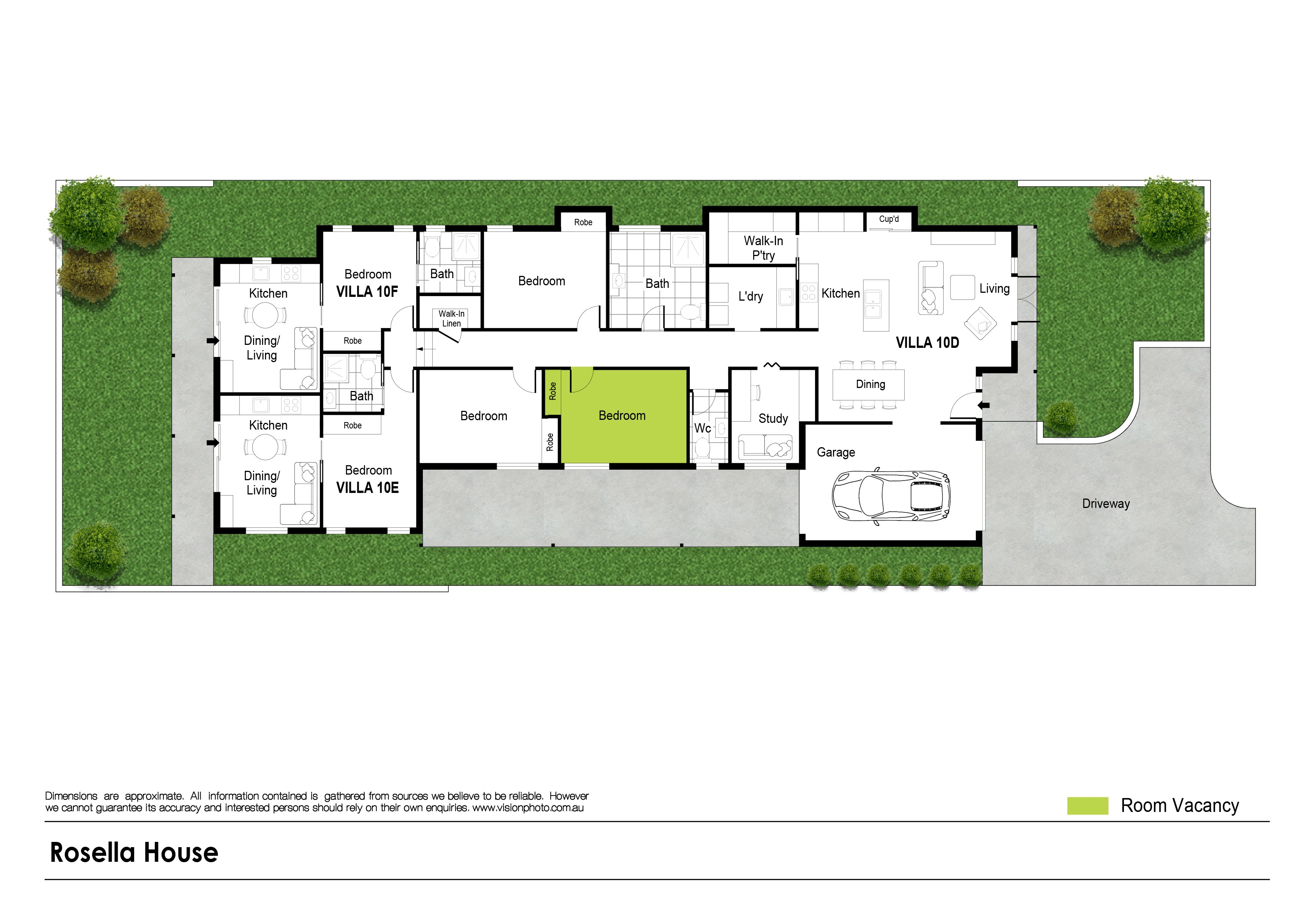Concord West- Rosella Home — Floorplan 1