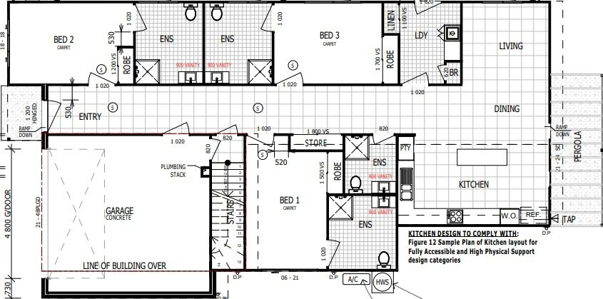 Pimpama Norfolk St Fully Accessible House — Home image 3