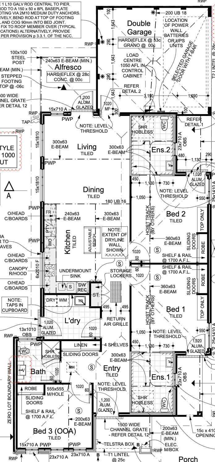 Byford SDA House — Floorplan 1