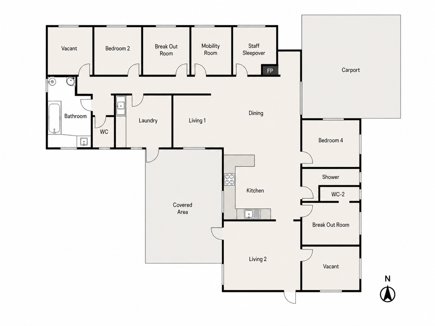 Hastings Home — Floorplan 1