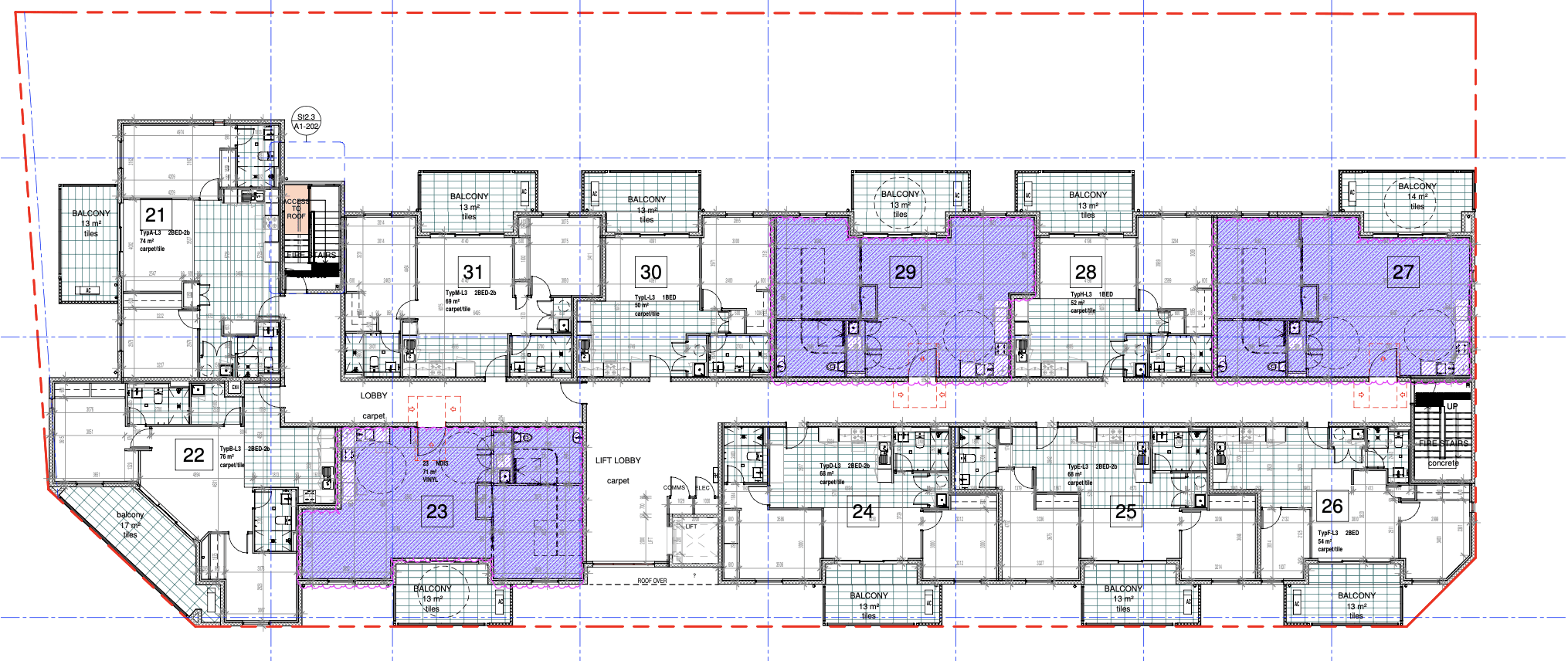 Luxury HPS Apartment in the Heart of Mirrabooka - AVAILABLE NOW — Floorplan 1