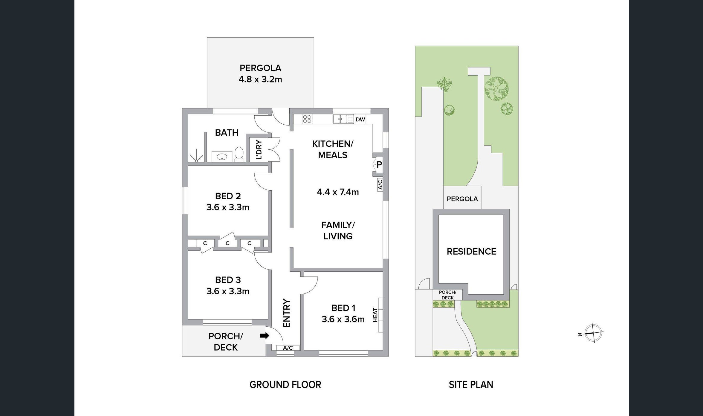 Accessible SIL Accommodation with Three Vacant Rooms in Belmont — Floorplan 1