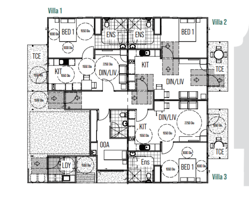 Beautiful High Physical Support SDA Home – Robina, Qld — Floorplan 1